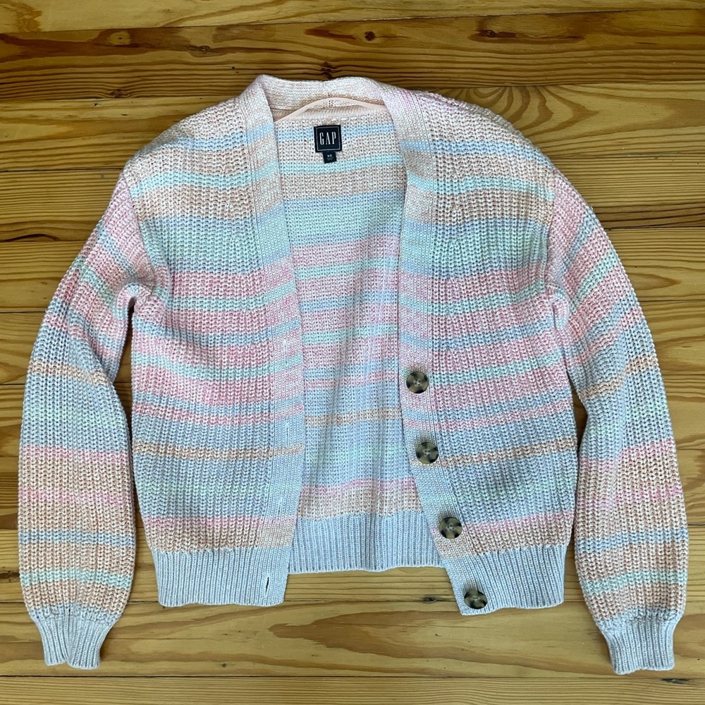 Gap multicolored cardigan